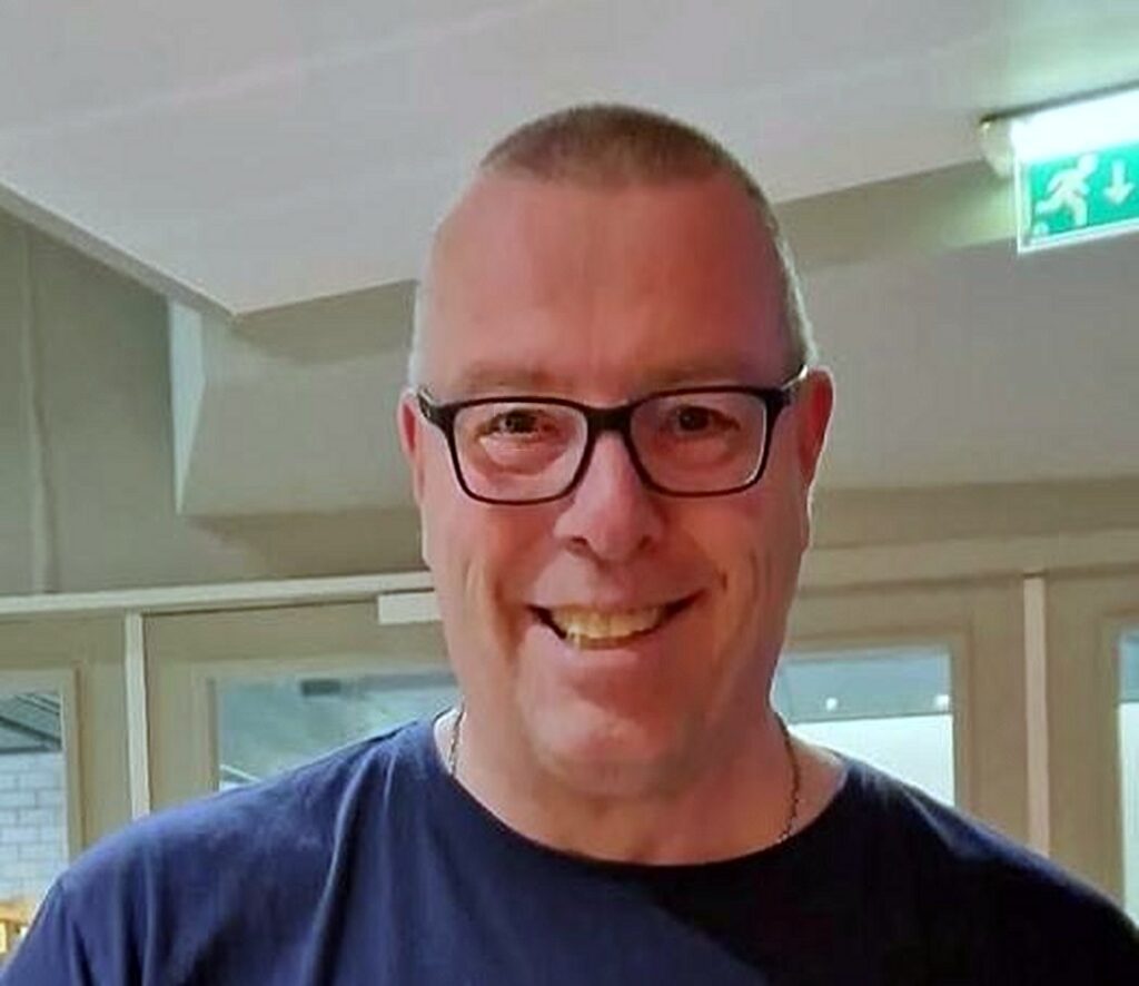 Volleybaltrainer Jeroen van Vugt